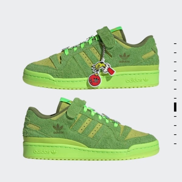 ADIDAS FORUM LOW - THE GRINCH SHOES - Picture 2 of 5